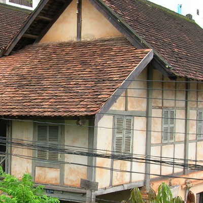 Clay tile roof restored